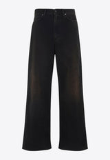 Logo-Patch Corduory Pants