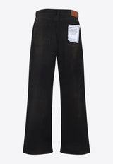 Logo-Patch Corduory Pants