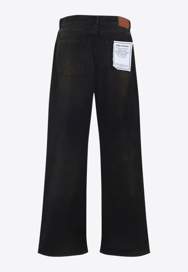 Logo-Patch Corduory Pants