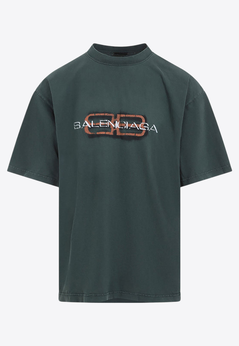 Logo-Printed Short-Sleeved T-shirt