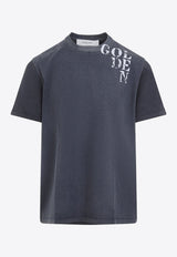 Golden Logo Crewneck T-shirt