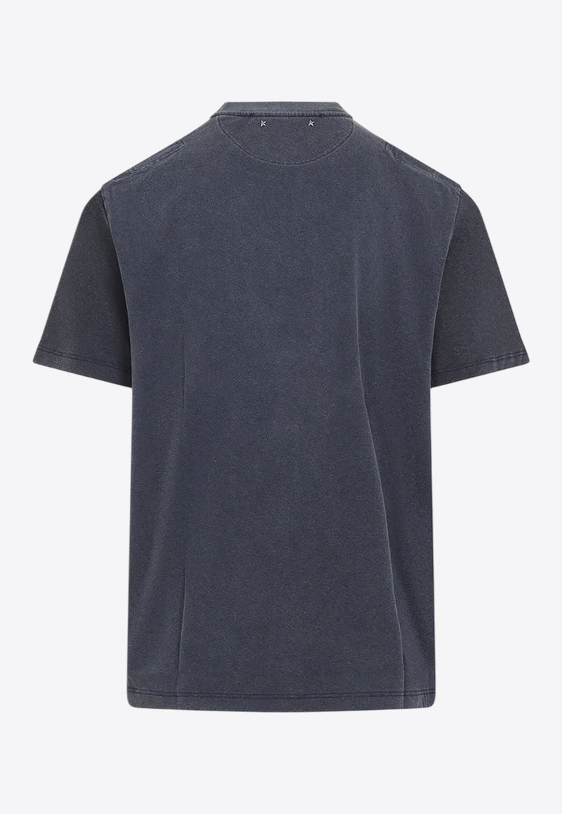 Golden Logo Crewneck T-shirt