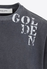 Golden Logo Crewneck T-shirt