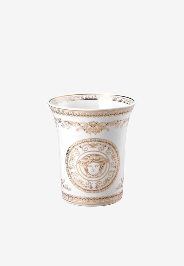 Versace Home Collection Medusa Gala Porcelain Vase White 14091-403635-26018