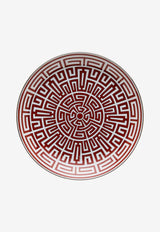Ginori 1735 Labirinto Porcelain Centerpiece Red 140RG00 FPT110 01 0310 G00125300