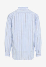 Long-Sleeved Stripe Shirt