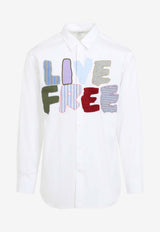 Live Free Embroidered Shirt