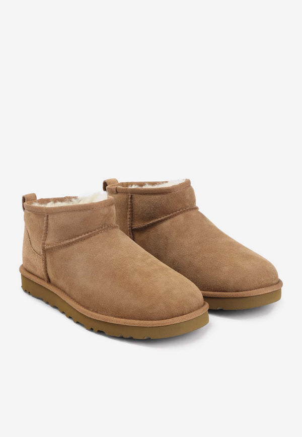 Classic Ultra Mini Suede Boots