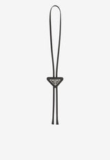 Saffiano Leather Bolo Tie