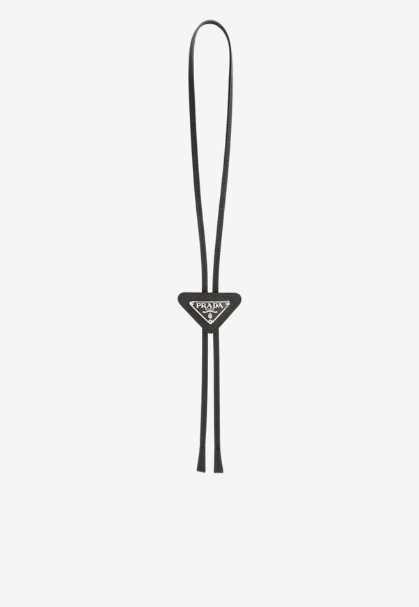 Saffiano Leather Bolo Tie