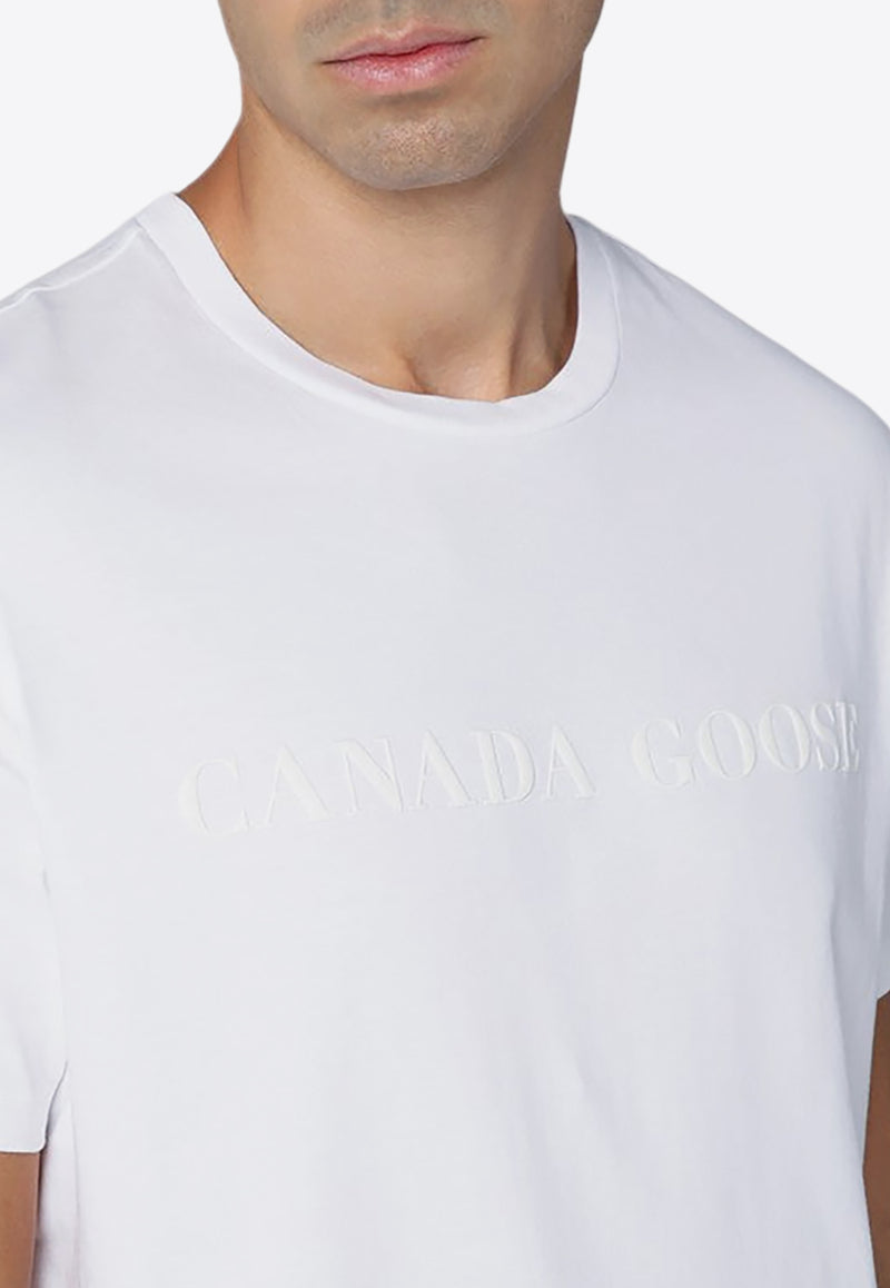 Canada Goose Emersen Logo T-shirt White 1420MCO/P_CANAD-25