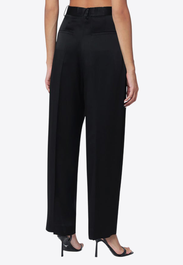 Victoria Beckham Pleated Tailored Pants Black 1425WTR002857JPL/R_VIBEC-BLK
