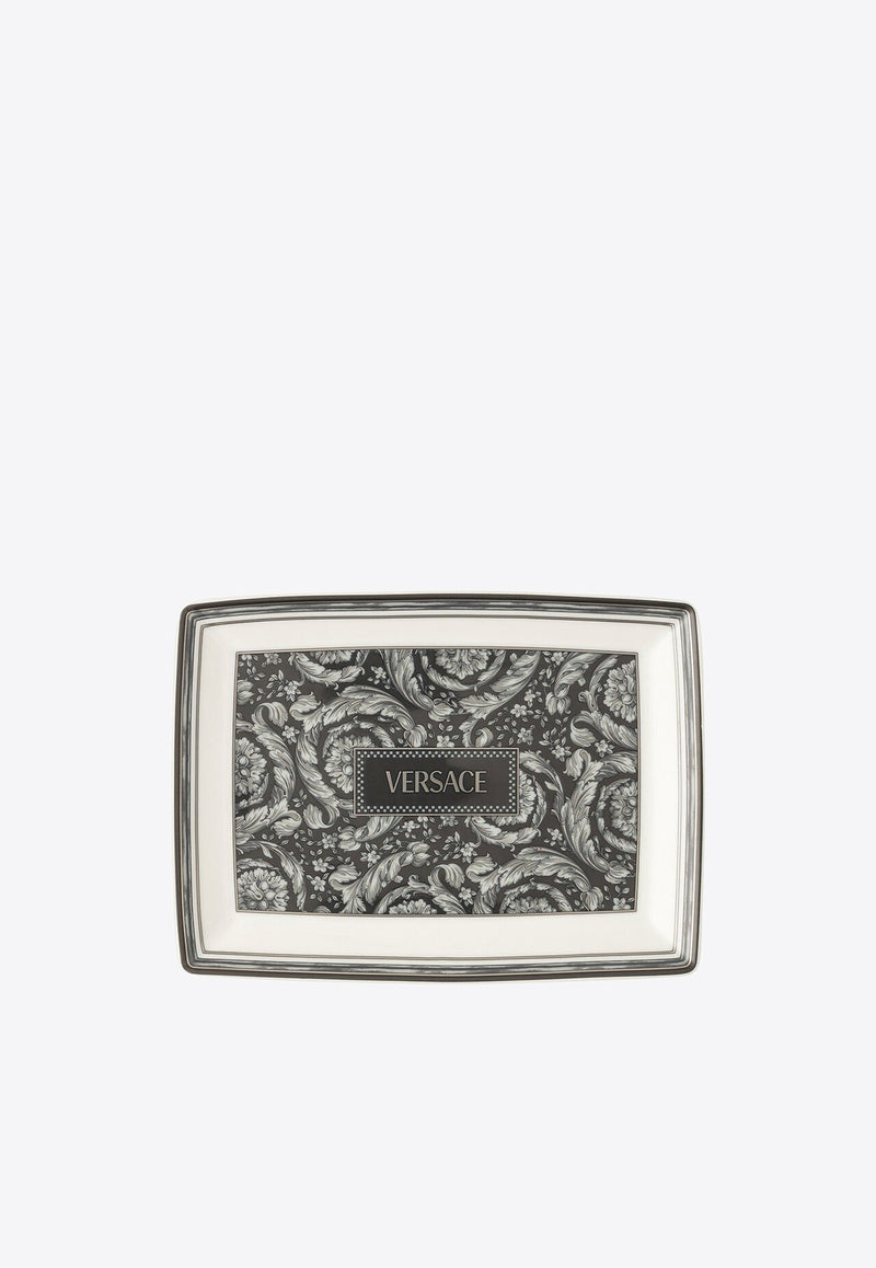 Versace Barocco Haze Platter  White 14407-403767-12718