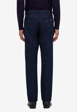 Ferragamo Straight-Leg Chino Pants Navy 145238 P 790240 NEW NAVY