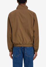 Ferragamo Reversible Zip-Up Jacket Brown 145312 B 790490 NOCE