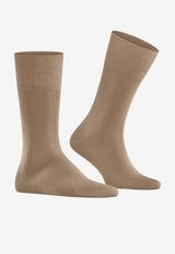 FALKE Tiago Sheer Shimmer Socks Camel 14792_CAMEL