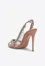 Temptation 105 Crystal-Embellished Sandals