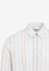 Striped Long-Sleeved Shirt