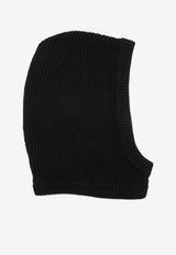 Ribbed Wool Balaclava