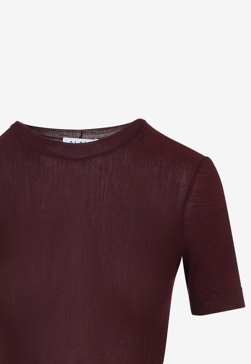 Skater Mini Dress in Wool