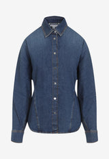Round Denim Shirt
