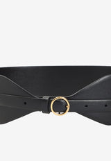 Double Wide Leather Belt