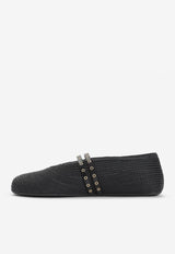 Double-Strap Ballet Flats