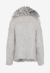 Fur Cardigan