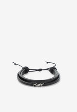 Multi-Strand Bracelet in Leather