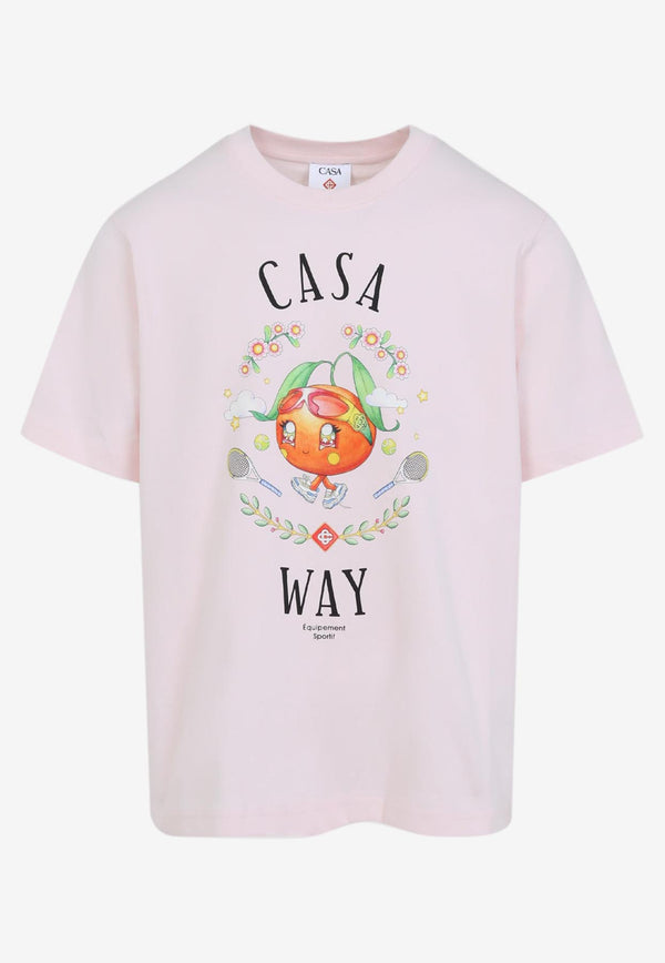 Casa Way Kawaii Printed T-shirt