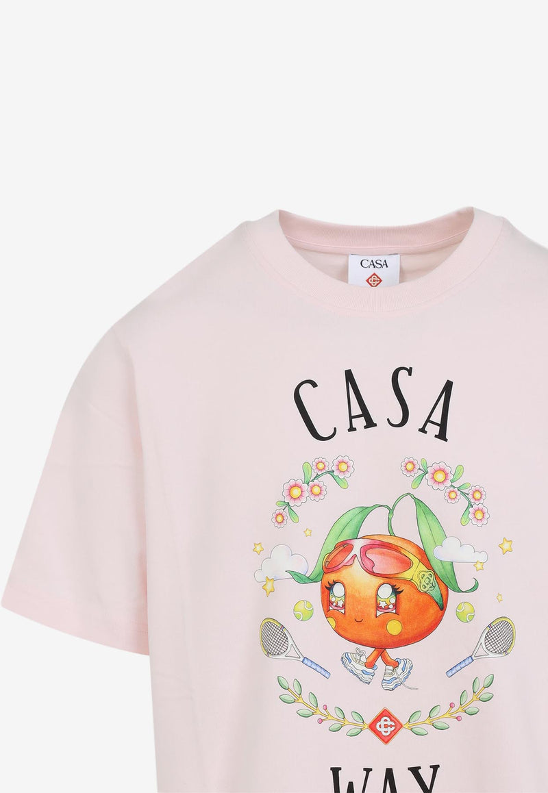 Casa Way Kawaii Printed T-shirt