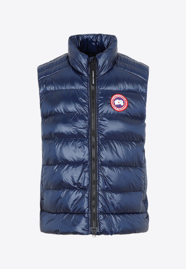 Logo Patch Down Vest