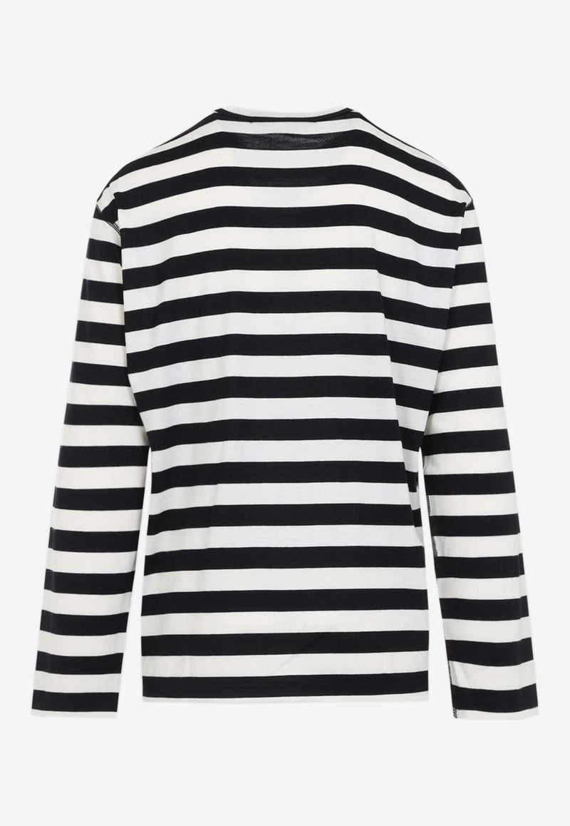 Striped Long-Sleeved T-shirt