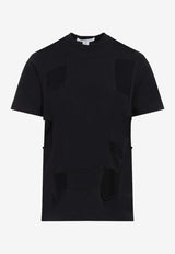 Cut-Out Short-Sleeved T-shirt