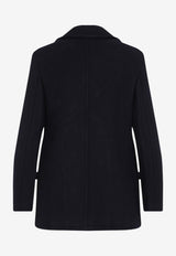 Double-Breasted Wool Coat