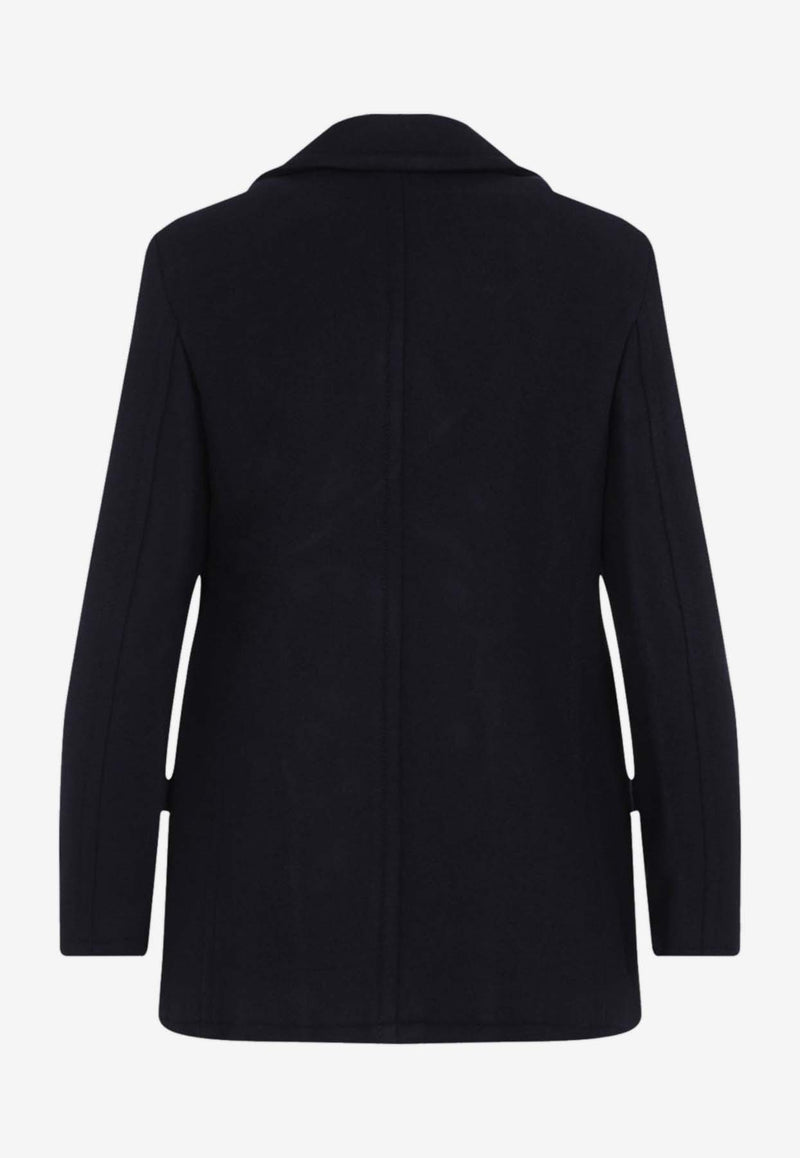 Double-Breasted Wool Coat