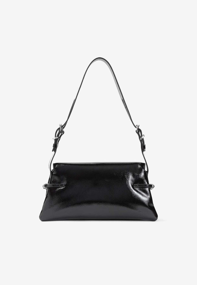 Small P'tit Voyou Shoulder Bag in Patent Leather