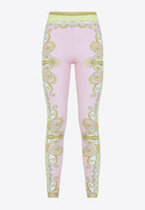 Spring Barocco Print Leggings