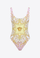 Spring Barocco Printed One-Piece Swimsuit