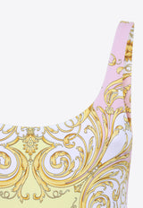 Spring Barocco Printed One-Piece Swimsuit