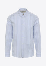 Striped Long-Sleeved Shirt