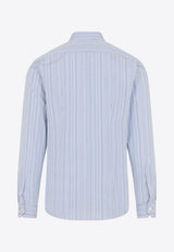 Striped Long-Sleeved Shirt