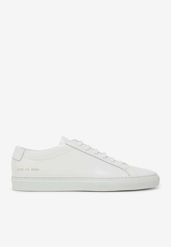 Common Projects Original Achilles Leather Low-Top Sneakers White 1528LE/N_COMMO-0506