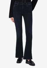 MOTHER Weekender Cropped Jeans  Black 1585-104ADE/R_MOTH-NIV