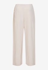 Hera Wide-Leg Drawcord Pants