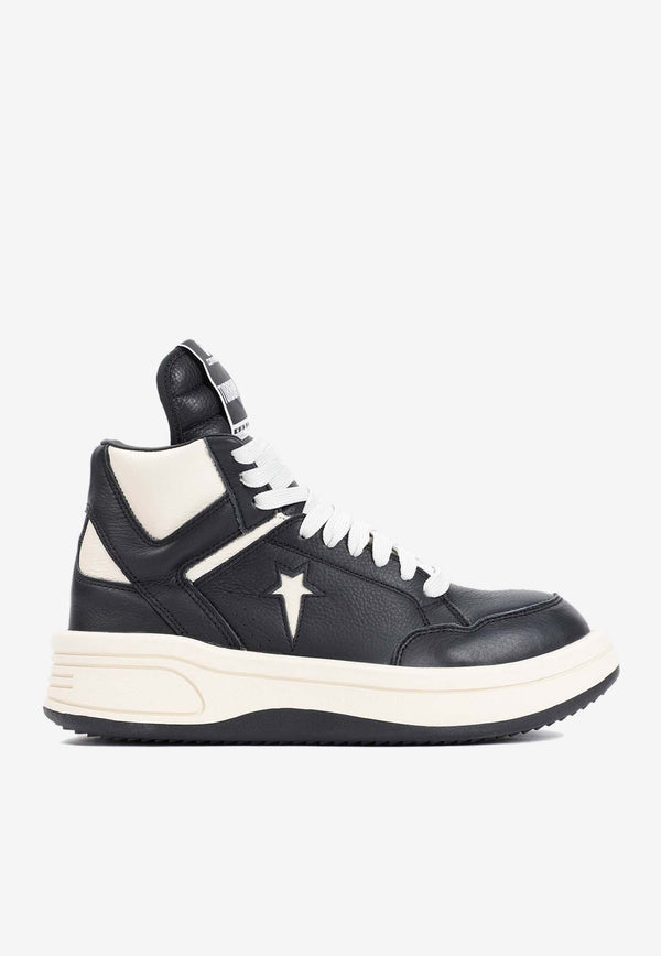 X Converse Turbowpn High-Top Sneakers