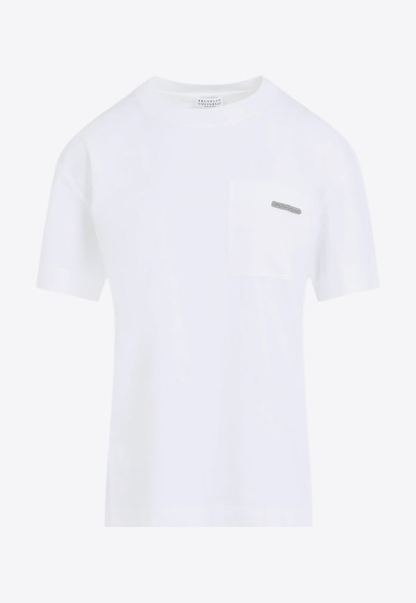 Short-Sleeved Solid T-shirt