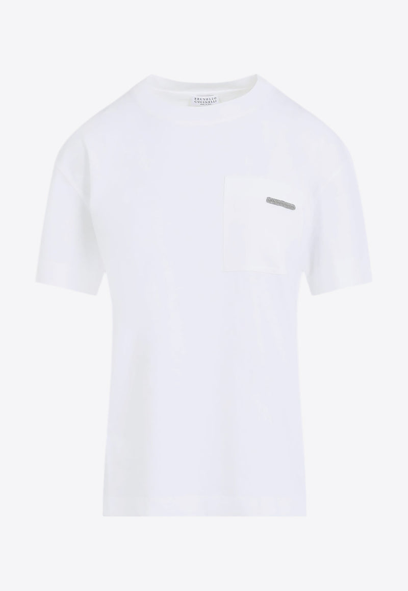 Short-Sleeved Solid T-shirt