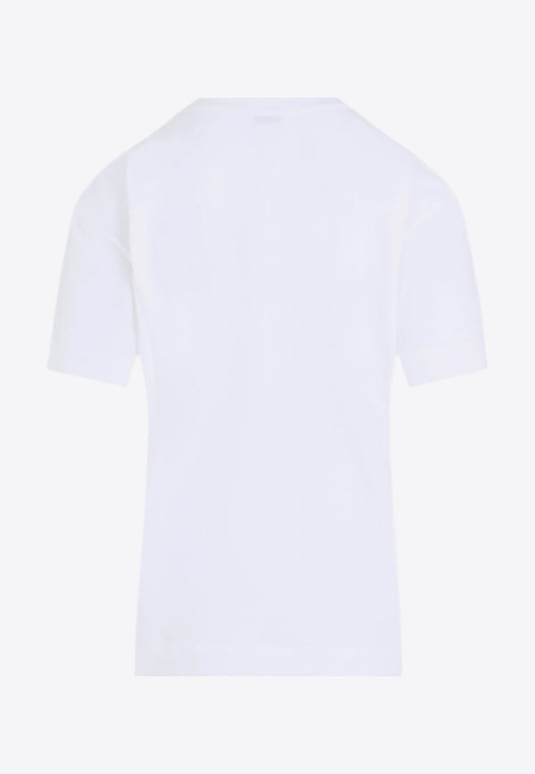 Short-Sleeved Solid T-shirt