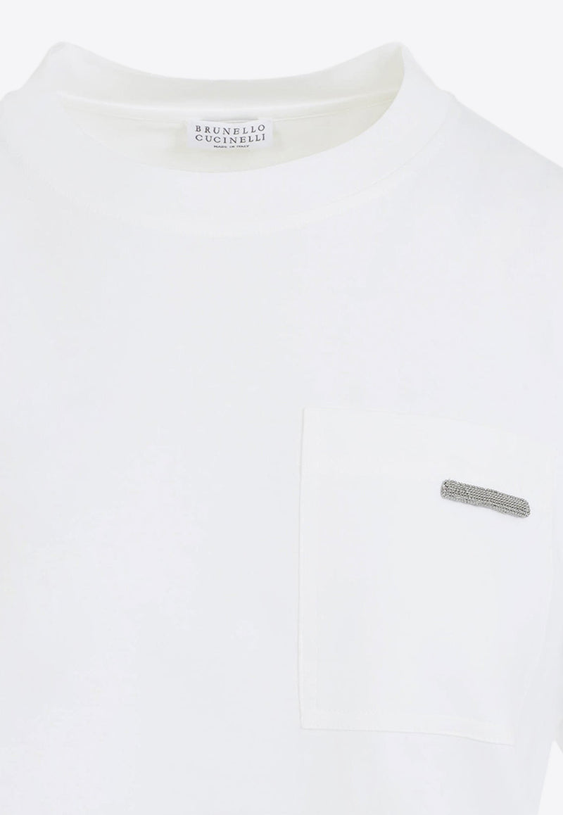 Short-Sleeved Solid T-shirt